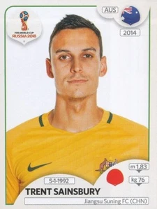 219 T.SAINSBURY AUSTRALIEN JIANGSU SUNING.FC STICKER WM RUSSLAND 2018 PANINI - Bild 1 von 1