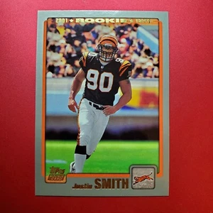 JUSTIN SMITH - ROOKIE RC #325 CINCINNATI BENGALS - MISSOURI TIGERS - 2001 TOPPS - Bild 1 von 3