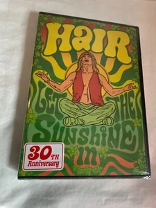 Hair DVD Neu Versiegelt Musikfilm Brandneu 30th Anniversary - Bild 1 von 2
