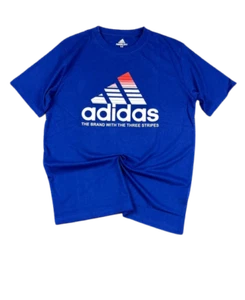 Herren ADIDAS Baumwolle kurzärmeliges T-Shirt 5 Farben, Größe S bis XXL, BRANDNEU MIT ETIKETT - Bild 1 von 19