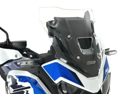 CUPOLINO SPORT TRASPARENTE WRS PER HONDA CRF 1100 L AFRICA TWIN 2024-2025 - Immagine 1 di 4