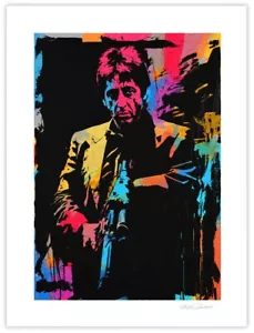 "Impresión de bellas artes SAY HELLO 18x24"" firmada a mano por el artista Stephen Chambers" - Imagen 1 de 1