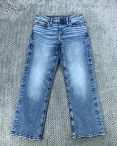 American Eagle Jeans Mens 26x28 (Fits 26x25) Blue Original Bootcut Denim Western - Picture 1 of 10