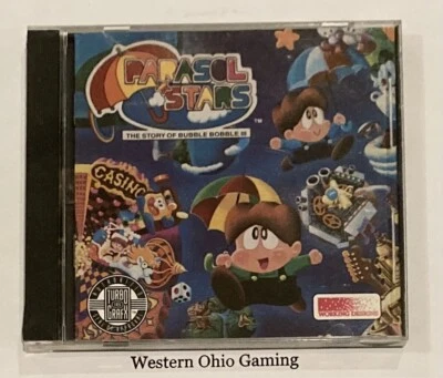 TurboGrafx 16 Parasol Stars USED READ - Image 1 of 4