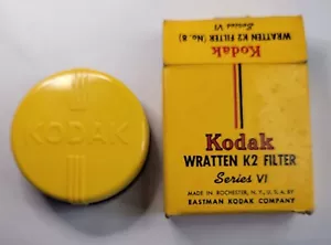Kodak Wratten K2 Filter Series VI Vintage Camera Filter Instruments Equipment - Picture 1 of 7