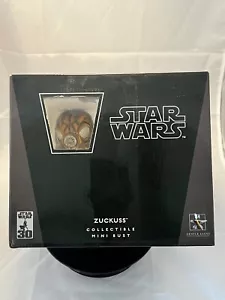 Star Wars ZUCKUSS Gentle Giant Collectible Mini Bust - FAST SHIPPING ✅ - Picture 1 of 3