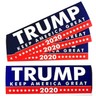 100 PACK Donald Trump President 2020 Keep America Great Again Bumper Stickers