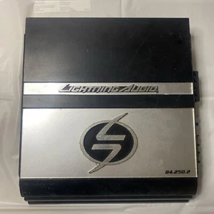 Lightning Audio B4.250.2 2-Channel Car Amplifier Used Untested - Picture 1 of 12