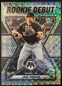 Jake Burger RC ROOKIE DEBUT MOSAIC PRIZM 2022 MOSAIC #RD-18 Chicago White Sox - Picture 1 of 6