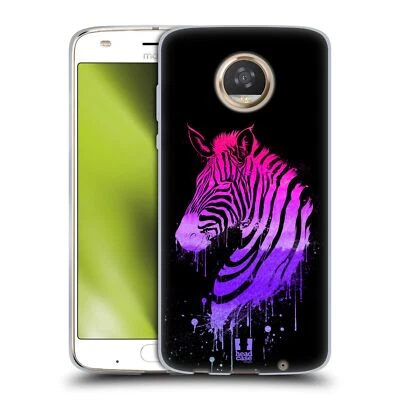 HEAD CASE DESIGNS ZEBRA FASHION SOFT GEL CASE FOR MOTOROLA PHONES - Image 1 of 4