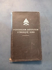 Vatikankarte Ist Päpstlich Utriusque Iuris 1942 Autogramm Bischof Paschini - Bild 1 von 6