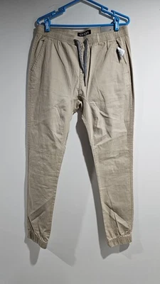 Joggers de carbono para hombre beige talla XL Freedom Flex cintura elástica algodón spandex nuevos con etiquetas Foto 1 de 4