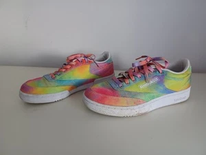 REEBOK Pride All Types Of Love LGTBQ Rainbow Shoes Size UK 7 Barely Worn - Picture 1 of 20