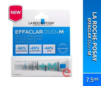 LA ROCHE POSAY Effaclar Duo+M Face Cream for Blemishes & Acne 7.5ml FREE SHIP! - Image 1 of 3