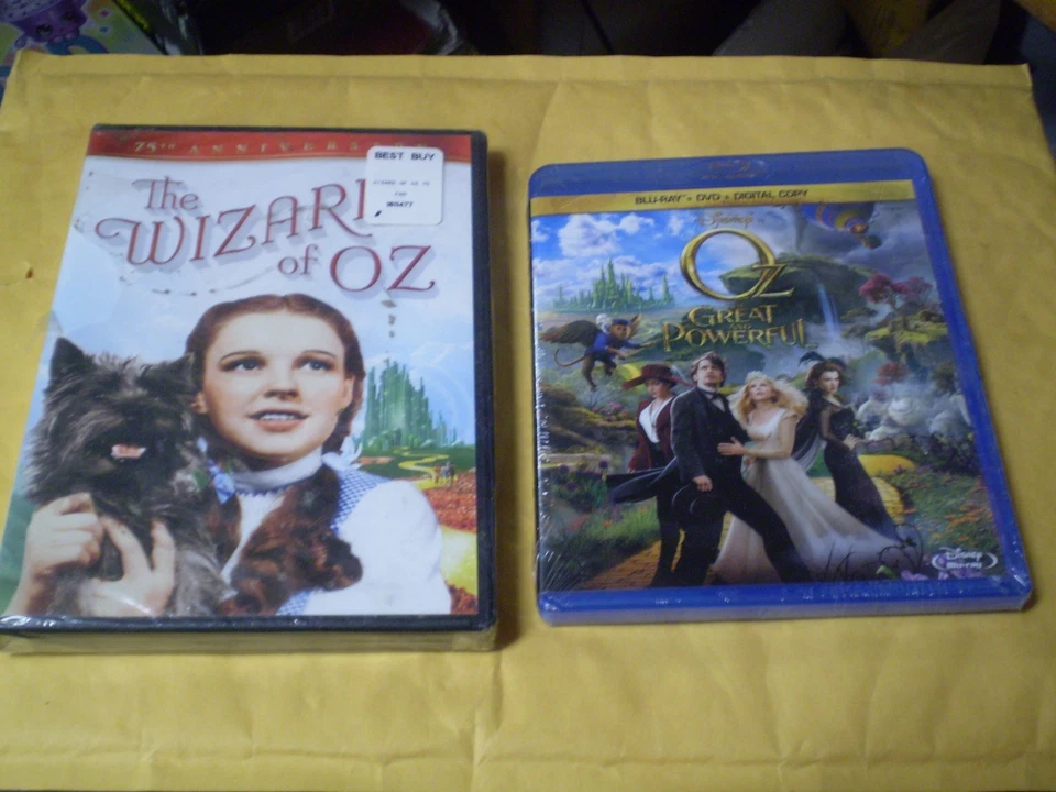 (2) Disney The Wizard of Oz DVD Lot: Original + Great and Powerful    Both NEW - Image 1 of 1