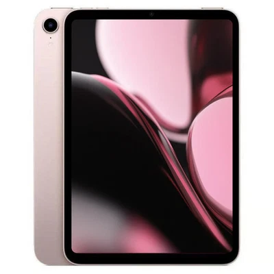 Apple iPad Mini 6 64GB Wifi + Cellular(100% Battery)  Pink - Excellent Pre-owned - Image 1 of 2