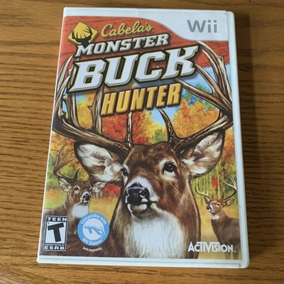 Cabela's Monster Buck Hunter (Nintendo Wii, 2010) Activision Arcade Style - Image 1 of 4