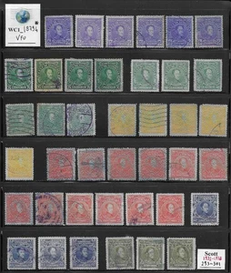 WC1_18794*. VENEZUELA. Dealer stock 1932-1938 stamps. Approx. 293-301. Used - Picture 1 of 1