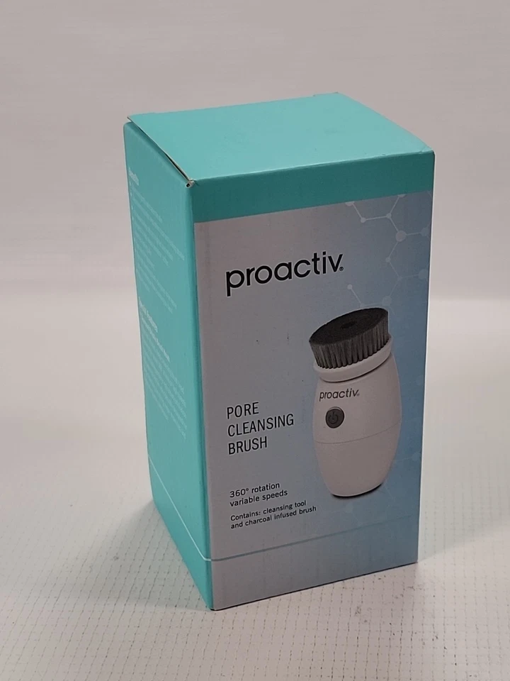 Proactiv PORE CLEANSING BRUSH Charcoal Infused Face Brush 360 Rotation  - Image 1 of 3