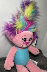 Build A Bear Dreamworks Trolls World Tour Poppy Rainbow Hair BABW - Picture 1 of 12