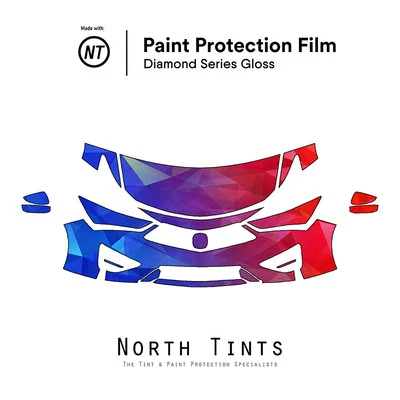 Прозрачный бюстгальтер PreCut с пленкой для защиты от краски PPF для Acura ILX 2019-2022 - Изображение 1 из 4