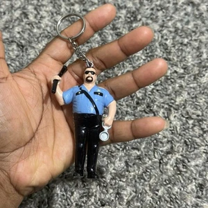 Applause WWE Big Boss Man Mini Figure Keychain 1990 New UNBOXED - Picture 1 of 3