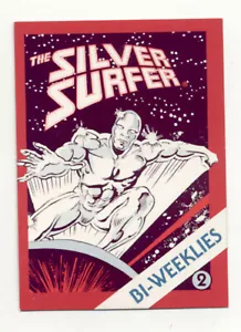 The Silver Surfer zweiwöchentlich Marvel Comics Promo Checkliste Karte #2 - Bild 1 von 2