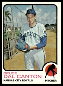 Topps Bruce Dal Canton 1973 Kansas City Royals #487 - Imagen 1 de 2