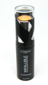 L'OREAL INFALLIBLE Shaping Stick Highlighter No.42 Gold is Cold 0.3oz./8.7g - Picture 1 of 1