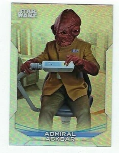 2020 TOPPS CHROME PERSPECTIVES STAR WARS REFRACTOR #14-R ADMIRAL ACKBAR - Picture 1 of 1