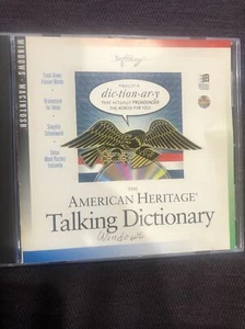 The American Heritage Talking Dictionary by SoftKey Windows 3.1 & 95 CD-ROM AOL - Picture 1 of 3