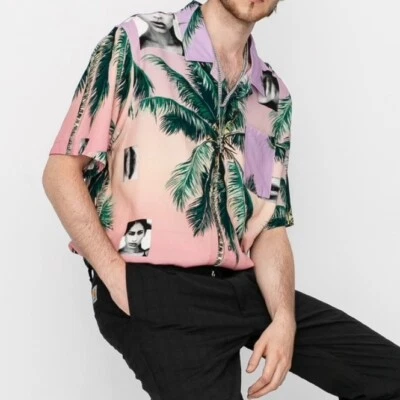 Camisa HUF Molly Resort Para Hombre Talla S Tropical Streetwear Beach Resort Limited Foto 1 de 4