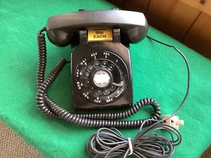 Vtg Western Electric Bell System Rotary Telephone, Model 500 CD+ Wiring Diagram - Picture 1 of 12