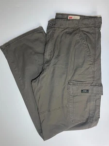 Wrangler Cargohose Herren W38" L32 Y2K Relaxed Fit Workwear Hose Grau Vintage - Bild 1 von 13