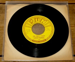 LANCE ROBERTS ~ THE GOOD GUY ALWAYS WINS b/w THE TIME ID RIGHT ~ USA SUN 7" 1960 - Picture 1 of 4