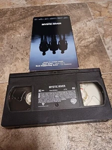 2003 Vintage Mystic River Movie VHS Tape Crime Thriller Sean Penn Tim Robbins - Picture 1 of 5