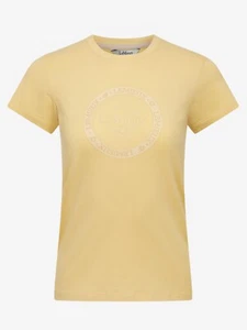 LeMieux Womens Classique T-Shirt Mimosa; Classic fit, Sweat Wicking, Soft - Picture 1 of 8