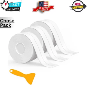 Waterproof Mildew Proof Toilet Caulk Strip,Sealing Tape For Kitchen Bathroom - Picture 1 of 8