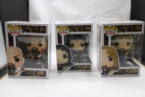 Slayer Funko Pop #155 Jeff Hanneman #156 Tom Araya #157 Kerry King lot de 3 - Photo 1/6