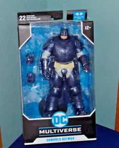 McFarlane DC Multiverse ARMORED BATMAN Dark Knight Returns Blue Edition NIB - Picture 1 of 3