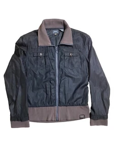 G-Star Raw Women's Silk Jacket Size Large Full Zipper Collared Pockets Casual - Picture 1 of 6