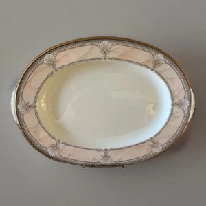 Noritake Pacific Majesty Oval Serving Platter 14 5/8" - Art Deco - Sea Shells - Picture 1 of 7