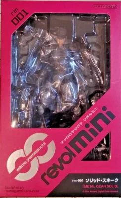 Figura Serpiente Sólida Micro Yamaguchi Kaiyodo Revolmini METAL GEAR SOLID rm-001 Foto 1 de 3