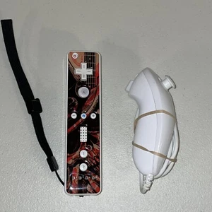 Juego de mandos Nintendo Wii: Wiimote y Nunchuk probados y funcionando - Imagen 1 de 4