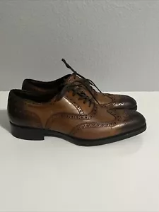 Tom Ford Herren Budapester Leder Schuhe Braun Größe 8 - Bild 1 von 12