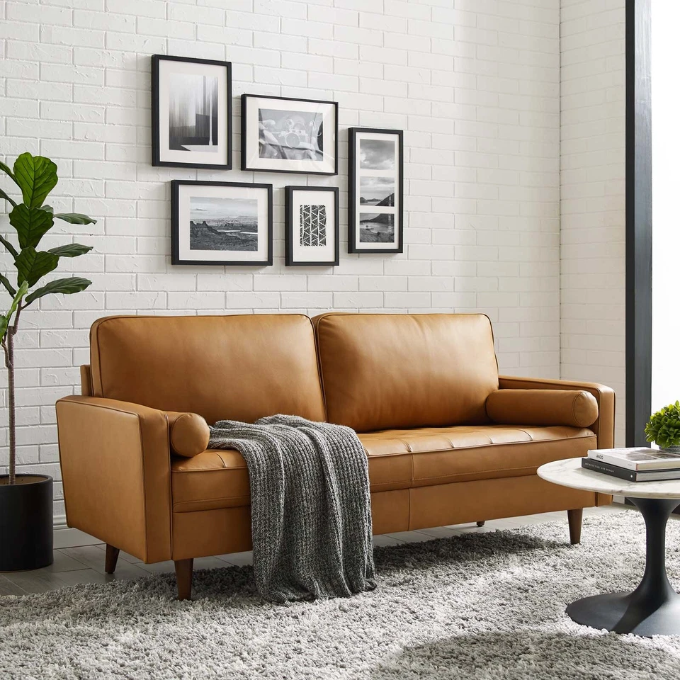 Modway Furniture Valour Sofa in Tan -EEI-4633-TAN