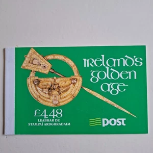 Ireland 1989 booklet Golden Age/Monk Kilian stamps (Michel 683 MH) nice used. - Picture 1 of 6