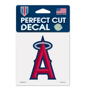 Los Angeles Angels 4"x4" Perfect Cut Car Decal [NEW] MLB Auto Sticker Emblem - Picture 1 of 1