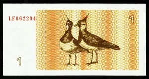 LITAUEN. 1 Talonas 1992. 39. UNC. - Bild 1 von 2