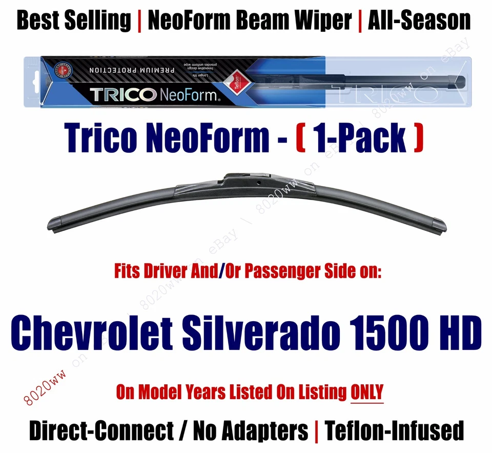 Limpiaparabrisas Super Premium NeoForm cantidad 1 apto para Chevrolet Silverado 1500 HD 16220 2001-06 Foto 1 de 1
